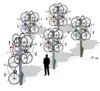 Conceptual Bike Tree, from Coroflot